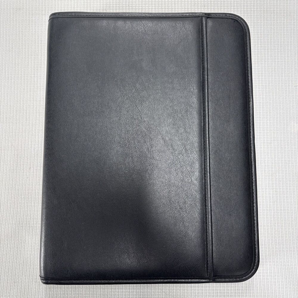 Samsill 70840 Professional Padfolio Wrap Around Security Zipper Letter Portfolio